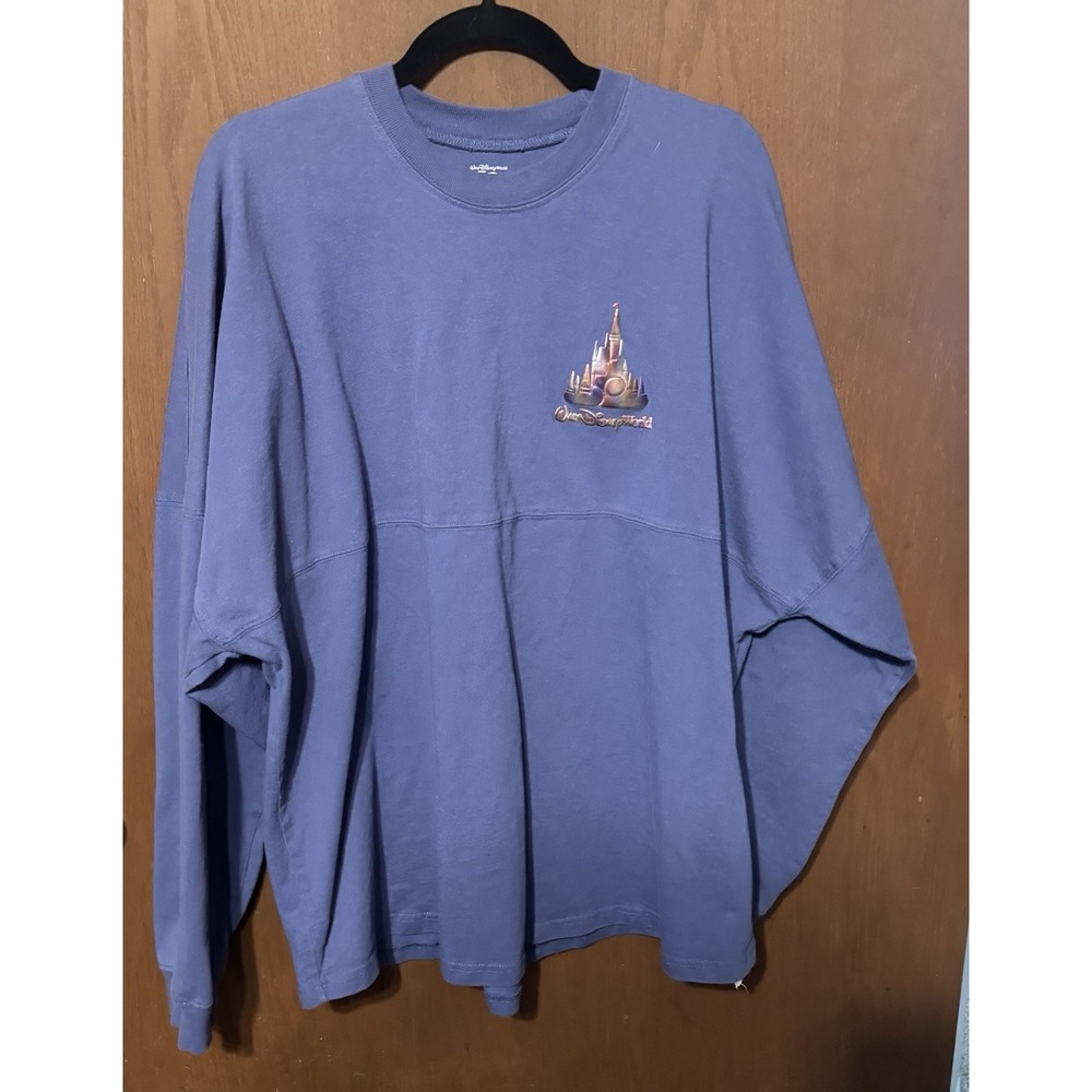 Walt Disney World 50th Anniversary Purple Spirit Jersey  Sz 2XL TubB8